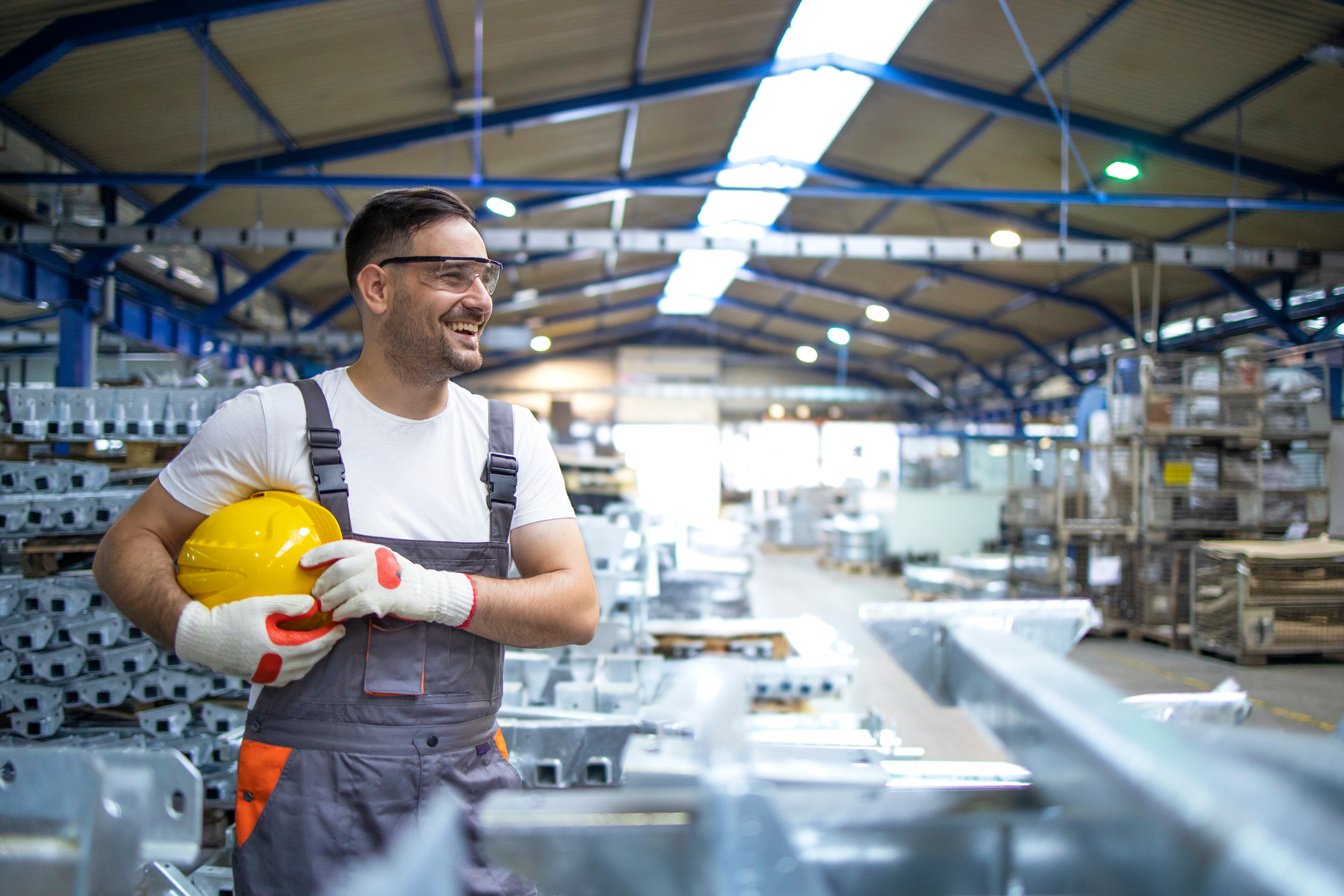 Factory production line worker.